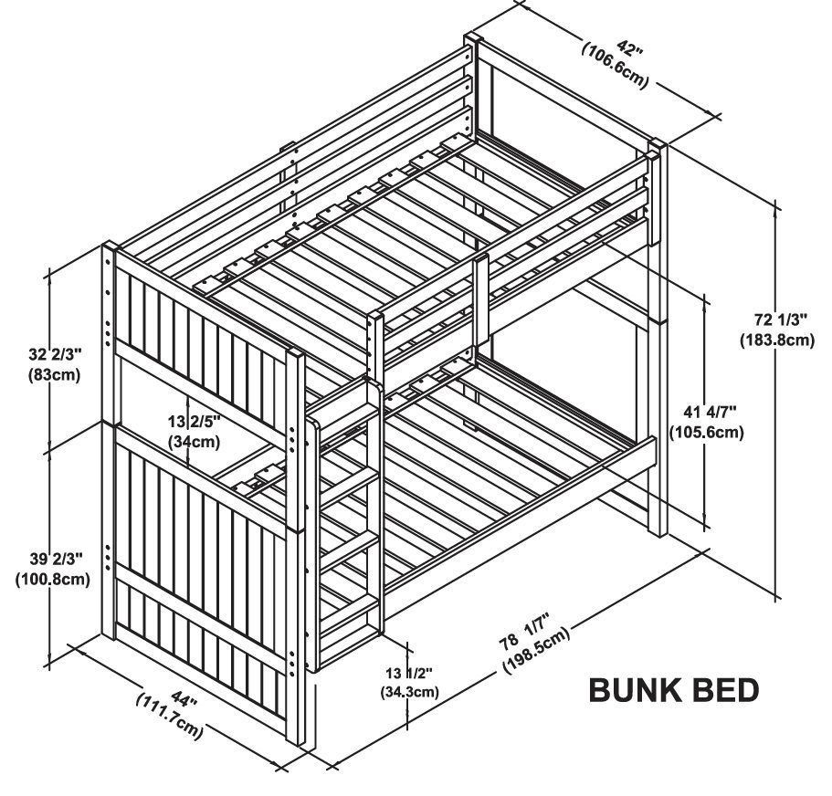 Assembled dimensions (39
