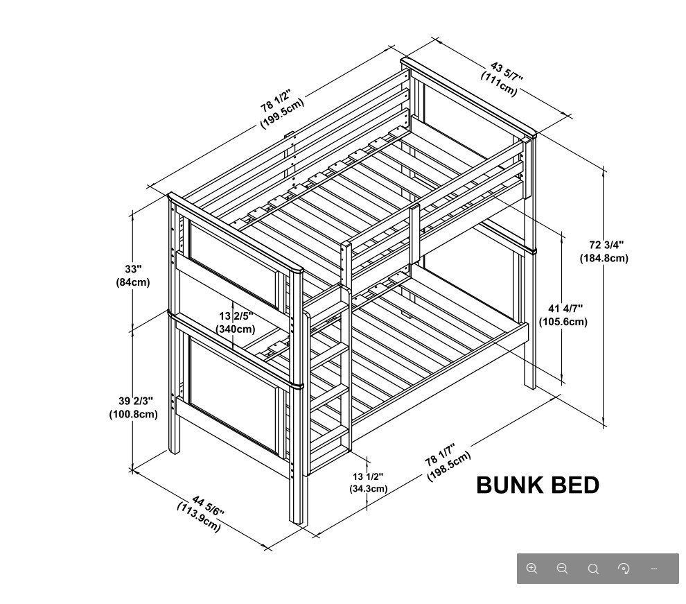 Assembled dimensions (39