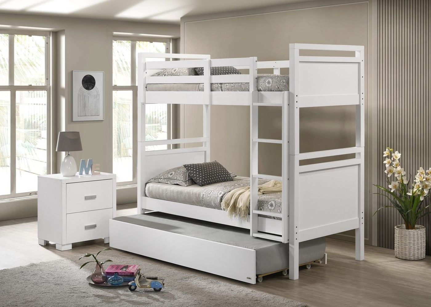 Shown with matching nightstand