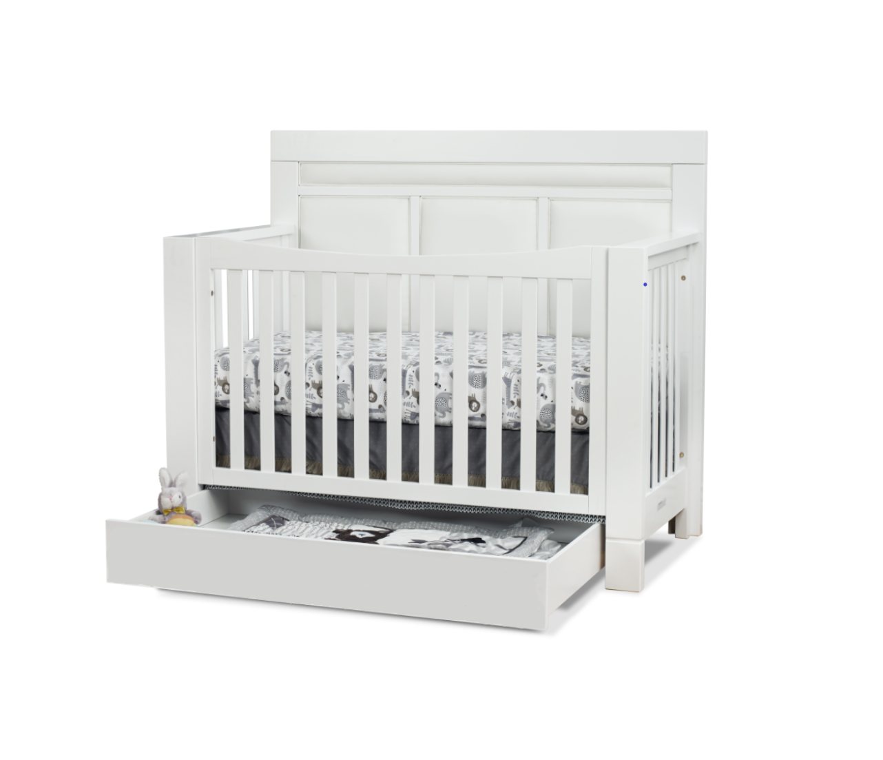 Shown with the storage drawer open