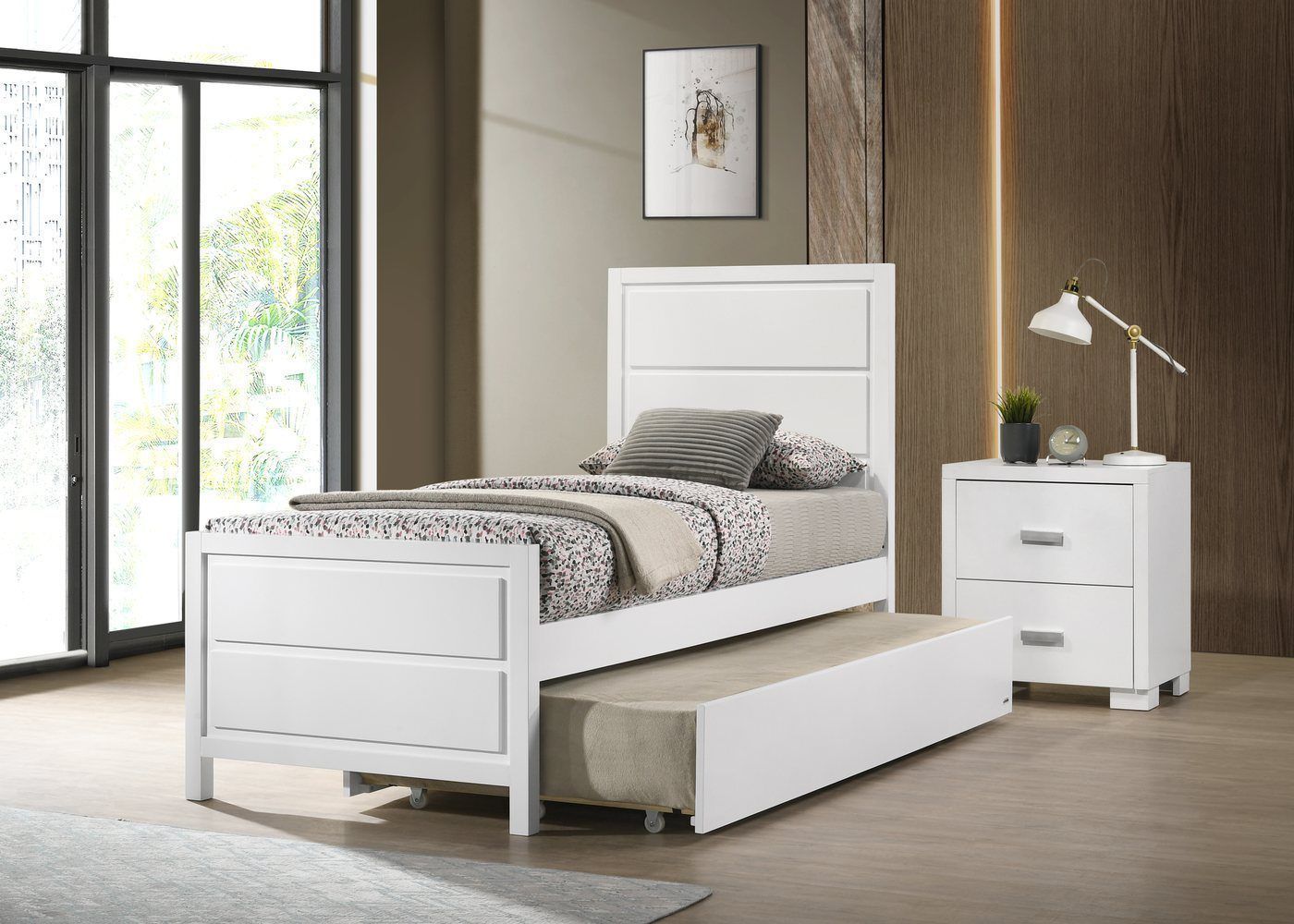 Orbelle Teen Bed 1947 with trundle and matching nightstand