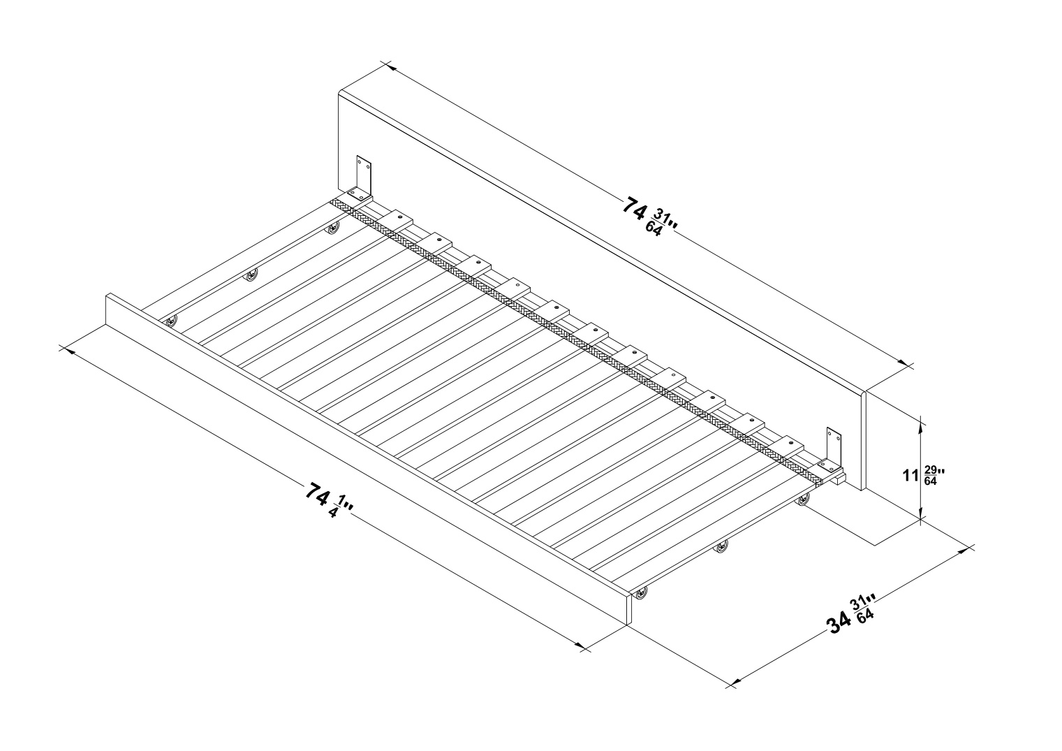 Assembled dimensions (33