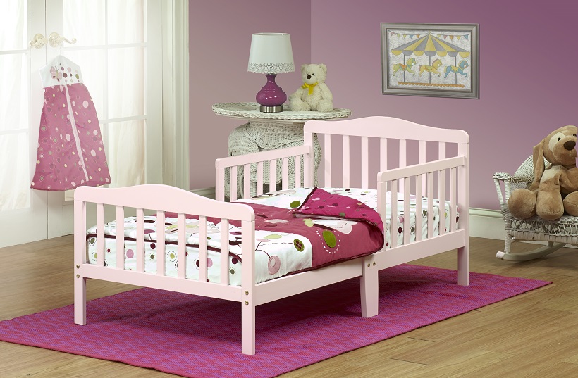Natural 414N The Orbelle Contemporary Toddler Bed 